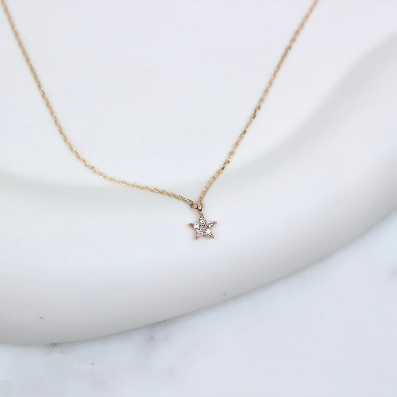 Lab Grown Diamond Star Pendant Bracelet