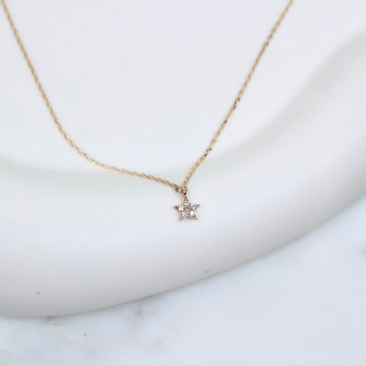 Lab Grown Diamond Star Pendant Bracelet