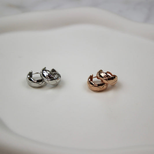 Quilted Earrings