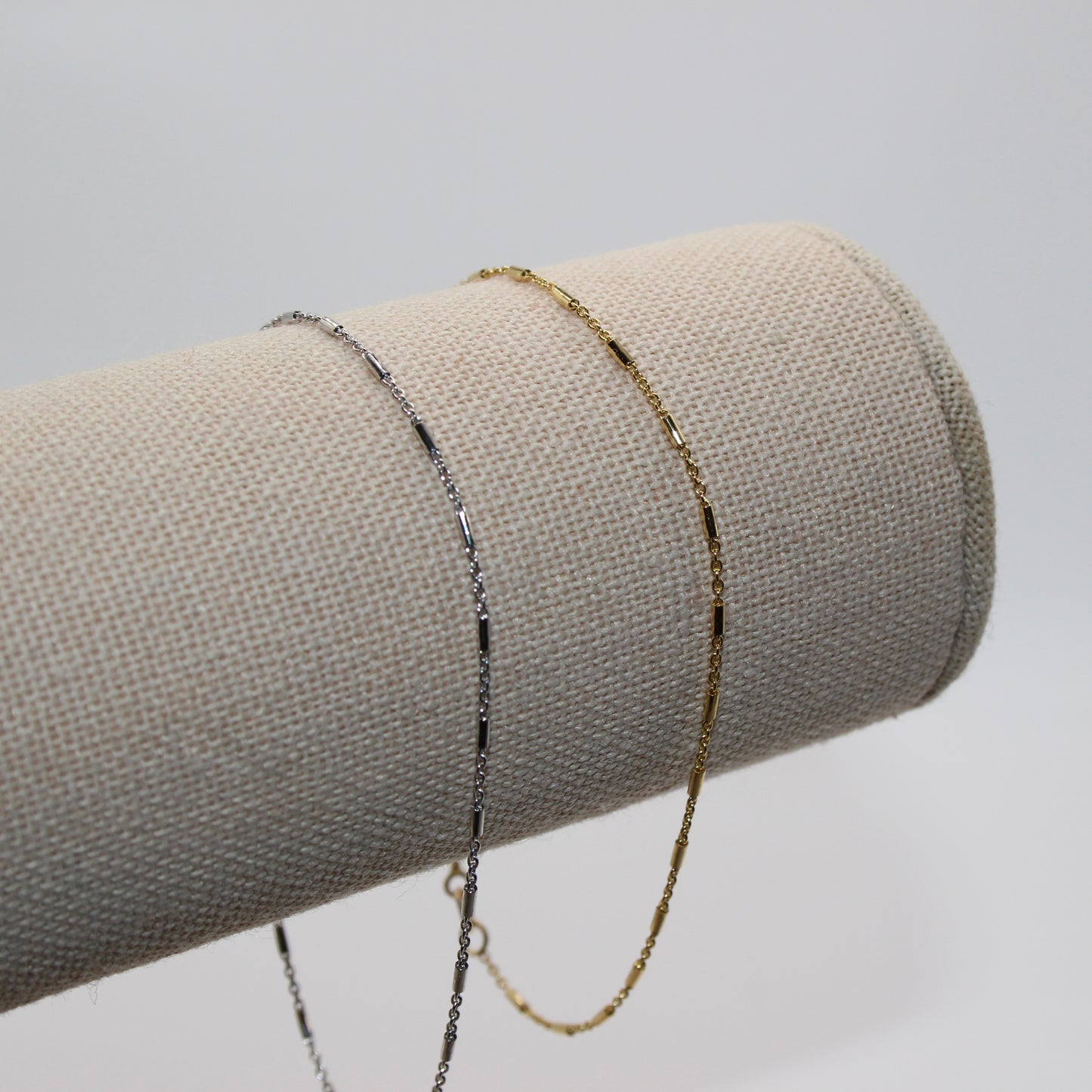 Tube Rolo Chain Bracelet