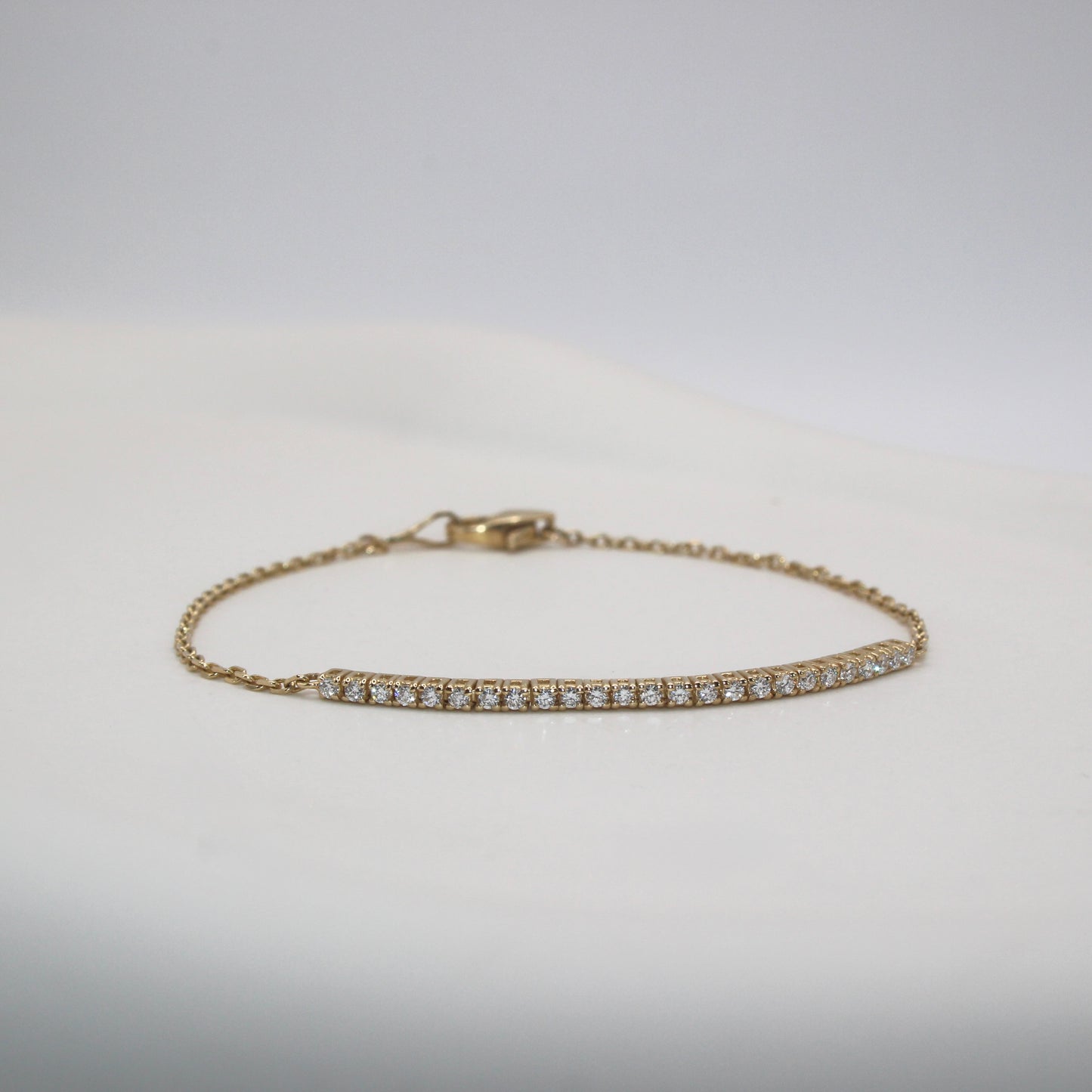 Lab Grown Diamond Bar Bracelet
