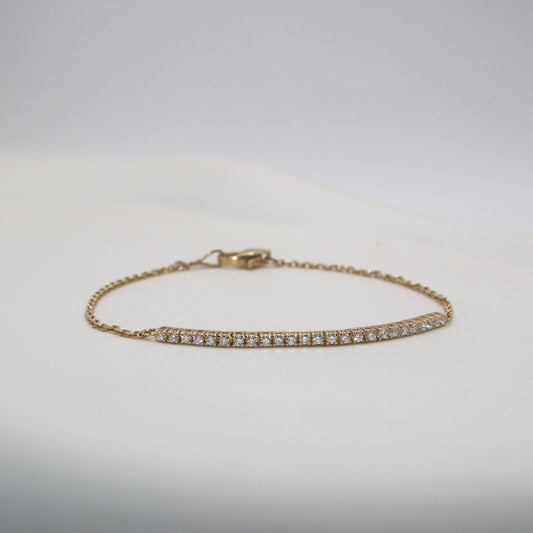 Lab Grown Diamond Bar Bracelet