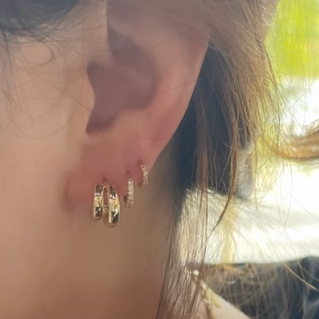 Double Hoop Earrings