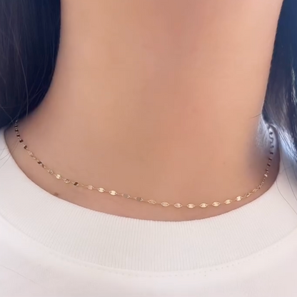 Glitter Chain Necklace